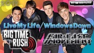Big Time Rush ft.  FM - Windows Down_Live My Life (BTRPlaylist Mash-Up)