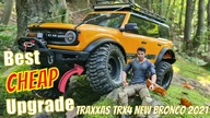 Traxxas TRX-4 New Bronco 2021 with Best RC Rock Crawler Tires Louise CR Champ 1. 9