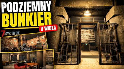 TA BAZA JEST POD ZIEMIĄ schron po końcu świata  | 7 Days to Die