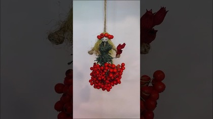 LALECZKA OGNIK z kanału @diy_art_ideas #shorts #diy #laleczka