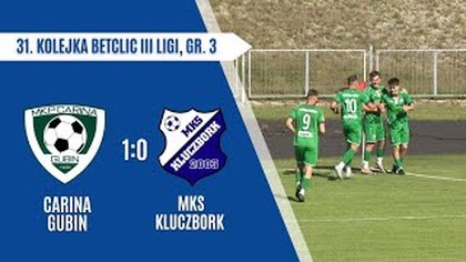 Carina Gubin - MKS Kluczbork - 1:0 - skrót meczu - 21. 05. 2025r.