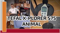 Robot sprzątający Tefal XPLORER S75 Animal  Tor przeszkód.  Test