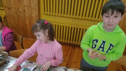 Warsztaty z masy solnej w domu kultury w Markuszowie.