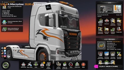 luźnie nabijanie kilometrów w ets2