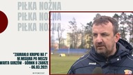 Zabrakło kropki nad I - Mariusz Misiura po meczu Warta - Górnik - 06. 03. 2021r.