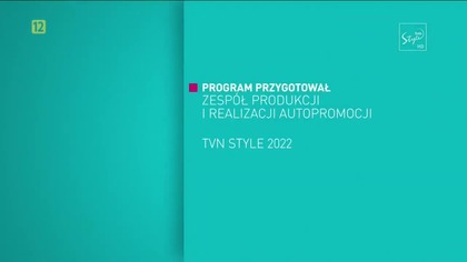 TVN Style - Fragment zapowiedzi i fragment bloku reklamowego (13. 03. 2022)