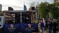 Piotr Korczarowski z EmisjaTV na marszu #stopukrainizacjipolski