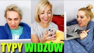 TYPY WIDZÓW NA YOUTUBE