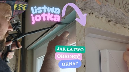Jak wyprostować krzywe okna? Profil J do płyt GK