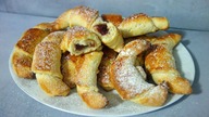 Rogaliki z marmoladą  przepis babci