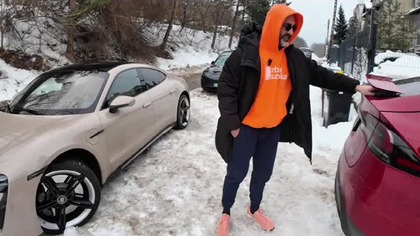 Kiedy nie możesz się doliczyć swoich Tesli i Porsche #tesla #porsche #elektromobilność