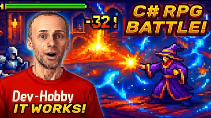 C# OOP na przykładzie gry RPG  System Walki, Obiekty Atakują! [C# OOP Kurs cz. 2]