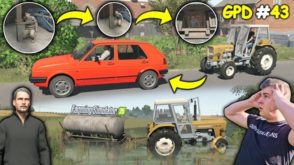 ON UCIEKŁ Z MOJEJ STODOŁY GONIŁEM GO BO UKRADŁ MI AUTO ŻART PANA STANISŁAWA GPD FS 25 43