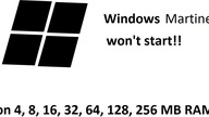 Windows Martine with 4, 8, 16, 32, 64, 128, 256 MB RAM !
