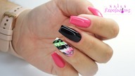 Easy flower nails art tutorial / Eveline Cosmetics