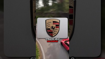Porsche z ogromną stratą #porsche #motoryzacja #samochody