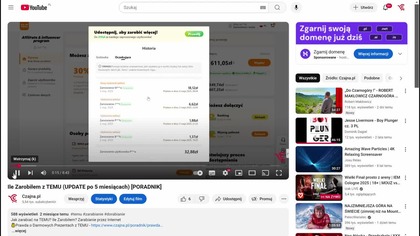 Zarabianie z TEMU  już ponad 25. 000zł na koncie! Pokazuje dane, wykresy i wypłaty!