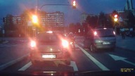 Zderzenie osobówki ze skuterem