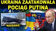 ATAK NA POCIĄG W ROSJI - przewoził paliwo dla armii Putina (WOJNA UKRAINA ROSJA)