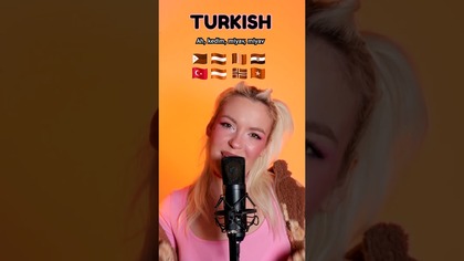 MONTAGEM MIAU | Singing in 8 languages | part 3