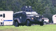 Przejazdy pojazdów specjalnych Policji oraz Żandarmerii Wojskowej w Otwocku