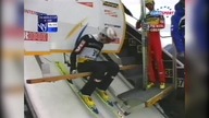Roar Ljoekelsoey - 223,0 m - Oberstdorf 07. 02. 2004 (podwójny komentarz)