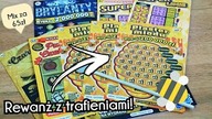 Zdrapki Lotto #529 Mix za 65zł z Brylantami Rewanż Plastra z trafieniami