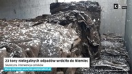 23 tony nielegalnych odpadów wróciło do Niemiec.  Skuteczna interwencja celników [KS Info]