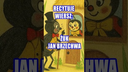 Żuk Jan Brzechwa | Recytacja Anastazja Faith #funnyshorts #wierszyk #recytacja #brzechwa