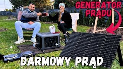 Jak uzyskać darmowy prąd | Testujemy generator słoneczny ALLPOWERS R2500 + SP037 #allpowers #dom