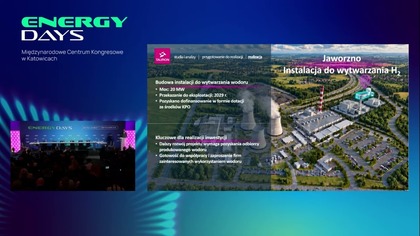Instalacja wodorowa w Jaworznie.  TAURON szuka odbiorcy, możliwe zamrożenie projektu