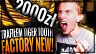 TRAFIŁEM TIGER TOOTH FACTORY NEW ZA 2.000 ZŁ!!!!NA PRAWDE!!! + GIVEAWAY!