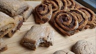 Paszteciki kruche, bez glutenu, nabiału, jajek i drożdży