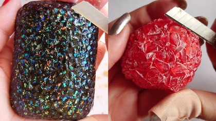 Soap Carving ASMR Relaxing Sounds no talking Satisfying ASMR Video #soapcarving #soapcuttingvideo