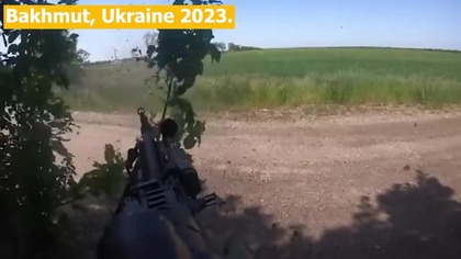 Wojna Roosja-Ukraina ciekawa operacja, M249 i ciężarówka pełna rosyjskich żołnierzy