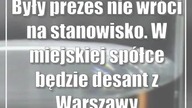 Były prezes nie wróci na stanowisko.  W miejskiej spółce będzie desant z Warszawy