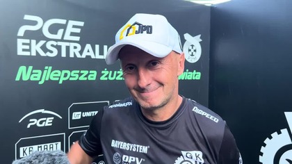 R.  Kościecha po meczu z Falubazem - 20. 07. 2025r.