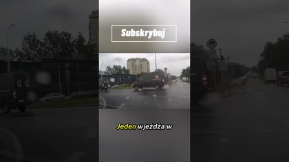 Jak wytłumaczyć to szefowi?  #shorts #kolizja #dashcam