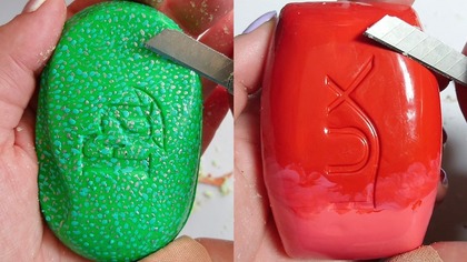 Soap Carving ASMR Relaxing Sounds no talking Satisfying ASMR Video