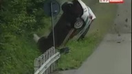 Toyota Corolla WRC Królikowski crash