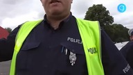 CYRK! Nielegalny FOTORADAR i przekroczenie UPRAWNIEŃ! Facet WYJAŚNIA POLICJĘ