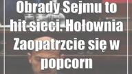 Obrady Sejmu to hit sieci.  Hołownia: Zaopatrzcie się w popcorn