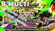 250 DS MOVIE BROLY SUMMON 8 MULTISUMMON EXTREME DOKKAN FESTIVAL BROLY | Dragon Ball Z Dokkan Battle