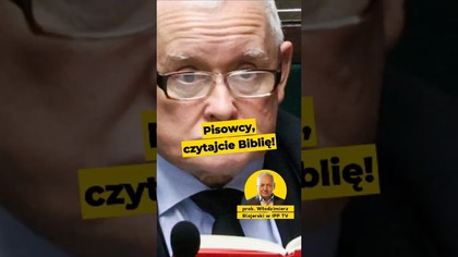 Prok.  Blajerski do pisowców: Czytajcie Biblię! #Duda #Kaczyński #PiS #Nawrocki #Ziobro #polityka