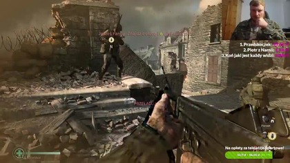 Call of Duty: WWII Kampania! Nocne Granie! Wrzesień - miesiąc 2 Wojny Światowej! Sarmata - SK! #2