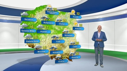 Prognoza pogody na TVN Meteo (06. 08. 2023)