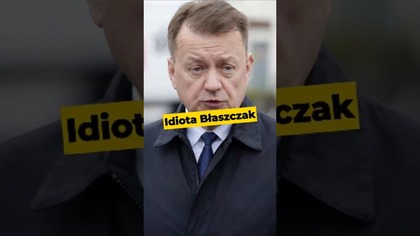 Idiota Błaszczak #polityka #Błaszczak #Technologia #IPPTVNaŻywo