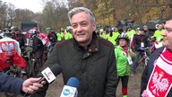 Biało-czerwona masa rowerowa w Gorzowie