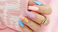 Easter nails art tutorial step by step / Allepaznokcie Molly Lac