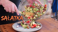 Prosta i smaczna sałatka z kilku składników + zgoliłem włosy / Oddaszfartucha